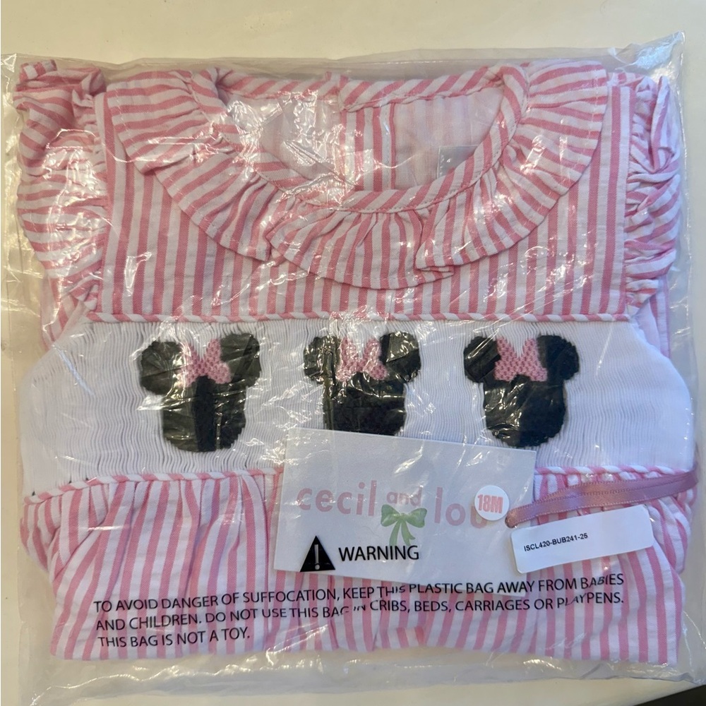 Cecil and Lou Pink Kids Matching Set